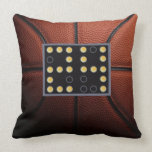 24 Second Shot Clock Basketball Pillow