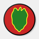 24th Infantry Division Magnets