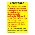250 words - Customized posters by lavincen 250 words - Customized posters