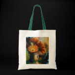 2549 Serendipitous Midday Marigold design tote bag bags