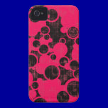 257__pink-urban-paper HOT PINK BLACK URBAN PAPER casemate cases