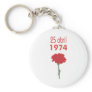 25 Abril Keychain