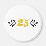 25 anniversary fridge magnet