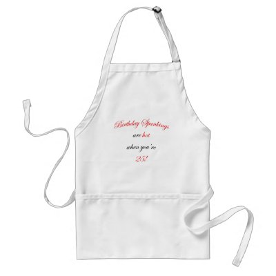 25  Birthday spankings are hot! Aprons by sydneybean