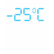 -25 Degrees Dark Women's Fitted Twofer T-shirt