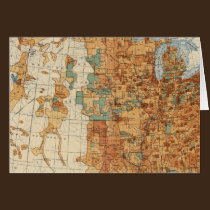 25 Density of increase of population, US, 18901900 cards