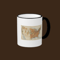 25 Density of increase of population, US, 18901900 mugs
