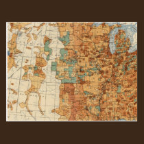 25 Density of increase of population, US, 18901900 postcards