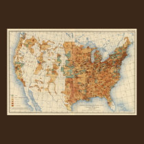25 Density of increase of population, US, 18901900 posters