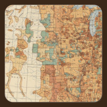 25 Density of increase of population, US, 18901900 stickers