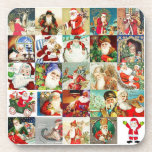 25 Different Santas #4 Coaster Set of 6