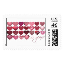 25 hearts for 25 years postage by aslentz 25 hearts for 25 years postage