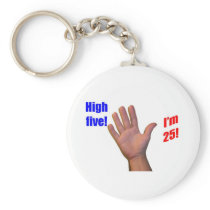 25 High Five! Keychains