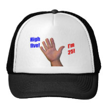 25 High Five! Mesh Hats