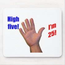 25 High Five! Mouse Pad