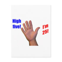 25 High Five! Postcards