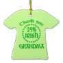 25% Irish - Thank You Grandma Christmas Ornaments