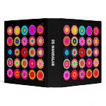 25 Kaliedoscopic Mandalas (1.5in) Binders