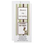 25 Lollipop Topper Enchanted Hollow Forest Deer Rack Cards