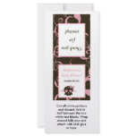 25 Lollipop Topper Girly Girl Pink Punk Rock Skull Customized Rack Card