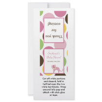 25 Lollipop Topper Jungle Queen Tiger Safari Zoo Personalized Rack Card