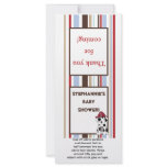 25 Lollipop Topper Nojo Fire Engine Full Color Rack Card