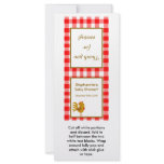 25 Lollipop Topper Red Barn Farm Animals Rack Card