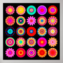 25 Mandalas II Poster
