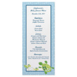25 Menu Cards Turtle Reef Ocean Sea Turtle Rack Card