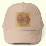 25 Miles Around Minneapolis - 1881 Map hats