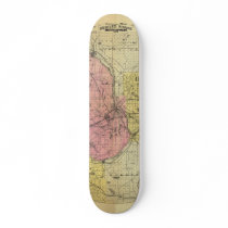 25 Miles Around Minneapolis - 1881 Map skateboards