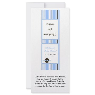 25 Mint Matchbook Boy Blue Punk Rocker Skull Full Color Rack Card by thepapergenius