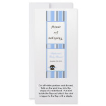 25 Mint Matchbook Boy Blue Punk Rocker Skull Full Color Rack Card