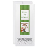 25 Mint Matchbooks All Star Green Full Color Rack Card