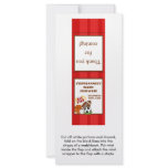 25 Mint Matchbooks All Star Red Rack Card