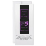 25 Mint Matchbooks Mis XV Purple Lilac Black rack cards