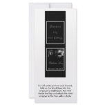 25 Mint Matchbooks Sweet 16 Silver Black rack cards