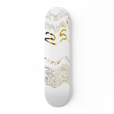 25 SKATEBOARD DECK by mechanismstudios