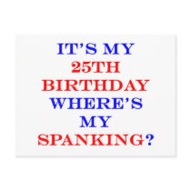 25 Where's my spanking? postcards by thatsabigbirthday4 25 Where's my spanking? postcards