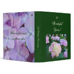 25 Wonderful Years binder 25th Wedding Anniversary
