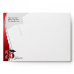25 Year Class Reunion Envelope