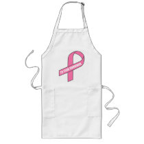 25 Year Survivor (Breast Cancer Pink Ribbon) Apron