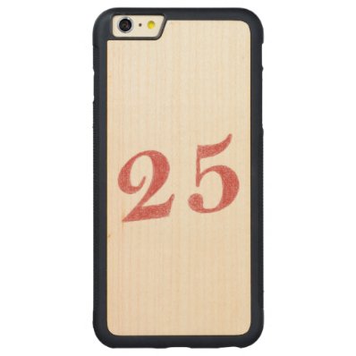25 years anniversary carved® maple iPhone 6 plus bumper case