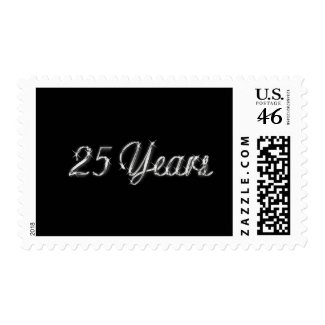 25 Years Anniversary Postage stamp