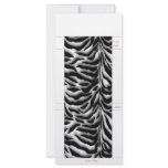 25 Zebra Mint Matchbook Cover Rack Cards