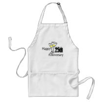 25th anniversary aprons by wedding_anniversary 25th anniversary aprons