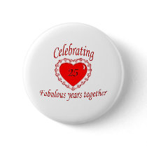25th. Anniversary Pins