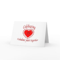25th. Anniversary Greeting Cards