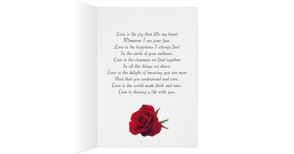 25th Anniversary card for husband with a red rose Zazzle