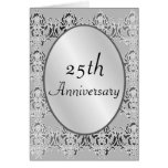 25th Anniversary Card Or Invitation